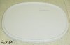 NEW Corning Ware F-2 F-6 French White Oval Plastic Storage Lid