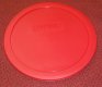 Pyrex 323 Clear Bottom Mixing Bowl Storage Cover Lid 1.5 NEW RED