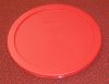 NEW Pyrex Mixing Bowl Plastic Rubber Storage Cover Lid 7402 RED
